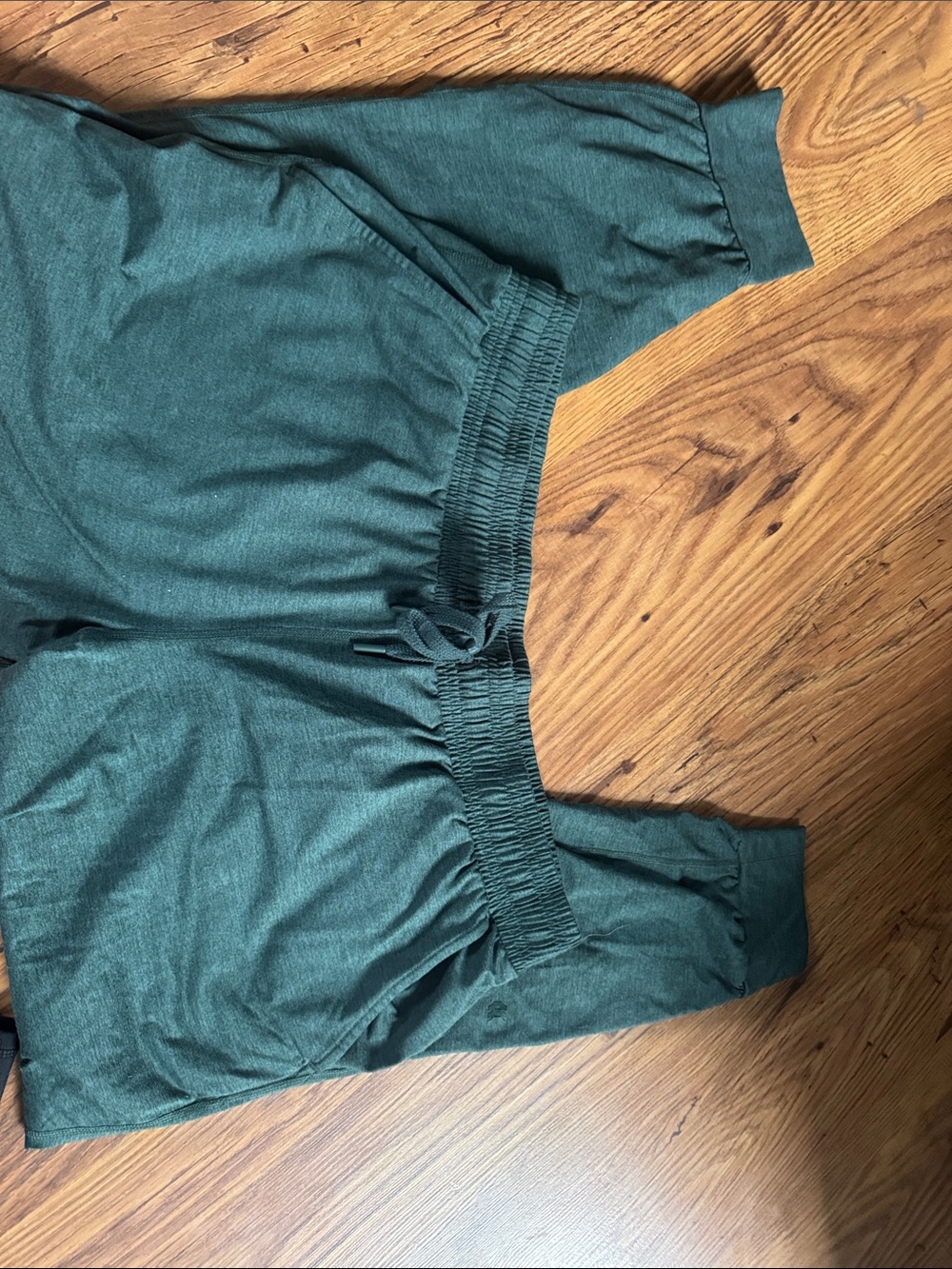 Women’s Drawstring Jogger Shorts in green